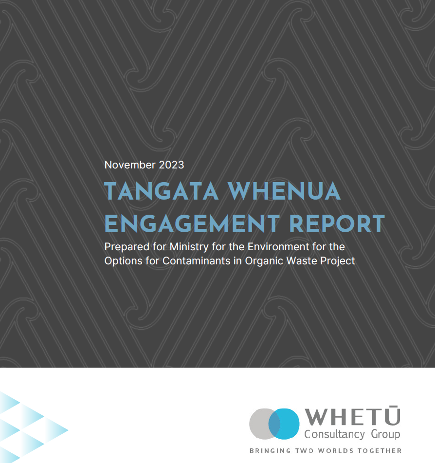 image: Tangata Whenua Engagement Report 